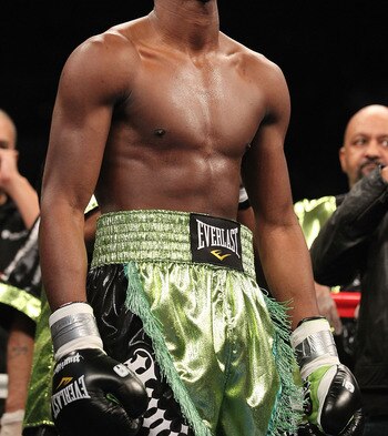 ATLANTIC CITY, NJ - NOVEMBER 20:  Paul Williams enters the ring before his fight against Sergio Martinez for the Middleweight Championship fight on November 20, 2010 at The Boardwalk Hall in Atlantic City, New Jersey.  (Photo by Al Bello/Getty Images)