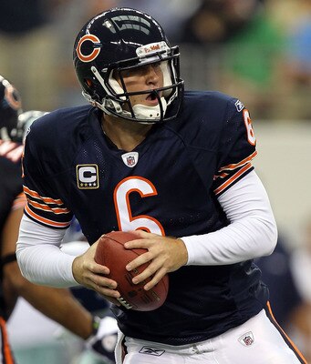 Bears quarterback Jay Cutler