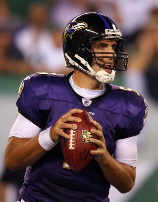 Ravens quarterback Joe Flacco