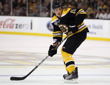 Tyler Seguin, one of the most promising rookies heading into the NHL Season, wasn't expected to crack the opening day roster at center.