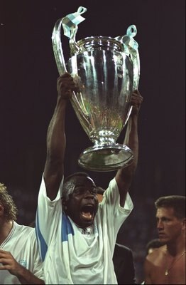 Marseille briefly held the European Cup in 1993.