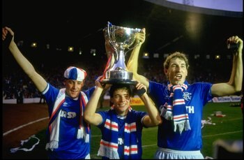 Terry Butcher lead the English invasion of Glasgow.