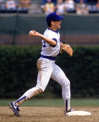 Sandberg makes the pivot to first.