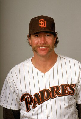 The Goose toward the end of his Padre tenure.