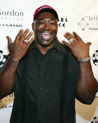 LAS VEGAS, NV - MARCH 08:  Former NFL player and Heisman Trophy winner George Rogers arrives at the Jeff Gordon Foundation Poker Classic at Caesars Palace Marsh 8, 2006 in Las Vegas, Nevada. The foundation benefits several charities dedicated to helping c