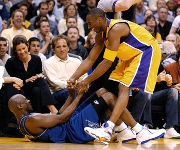 Kobe Gets Punched