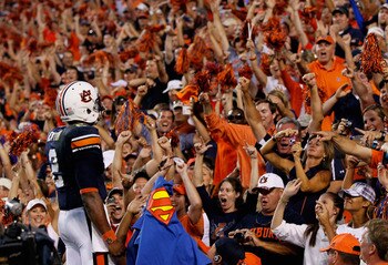 Auburn QB Cam Newton reveled in victory over LSU Saturday night