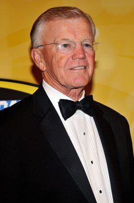 LAS VEGAS - DECEMBER 04:  Team owner Joe Gibbs poses on the red carpet for the NASCAR Sprint Cup Series awards banquet during the final day of the NASCAR Sprint Cup Series Champions Week on December 4, 2009 in Las Vegas, Nevada.  (Photo by David Becker/Ge