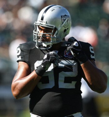 Richard Seymour played like the veteran leader he is.