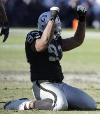 Tommy Kelly plugged up the middle great on Sunday.