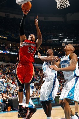 NEW ORLEANS - MARCH 08:   Corey Maggette #50 of the Golden State Warriors shoots the ball against the New Orleans Hornets at New Orleans Arena on March 8, 2010 in New Orleans, Louisiana.  NOTE TO USER: User expressly acknowledges and agrees that, by downl