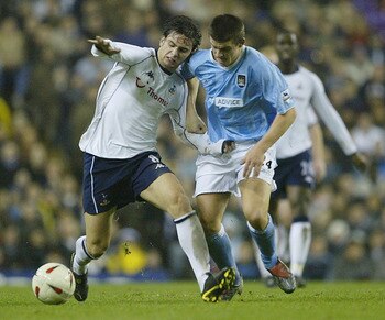 White Hart Lane - the home of Barton first red card