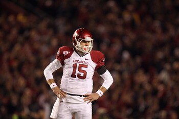 Arkansas QB Ryan Mallett