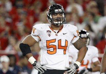 Oregon State DT Stephen Paea