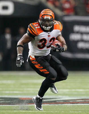 ATLANTA - OCTOBER 24:  Cedric Benson #32 of the Cincinnati Bengals against the Atlanta Falcons at Georgia Dome on October 24, 2010 in Atlanta, Georgia.  (Photo by Kevin C. Cox/Getty Images)