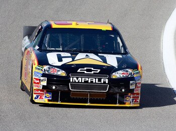 HOMESTEAD, FL - NOVEMBER 19:  Jeff Burton, driver of the #31 Caterpilliar Chevrolet, practices for the NASCAR Sprint Cup Series Ford 400 at Homestead-Miami Speedway on November 19, 2010 in Homestead, Florida.  (Photo by Sam Greenwood/Getty Images for NASC