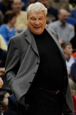 MINNEAPOLIS, MN - APRIL 7: Head coach Don Nelson of Golden State Warriors in the first half against the Minnesota Timberwolves during a basketball game at Target Center on April 7, 2010 in Minneapolis, Minnesota.  NOTE TO USER:  User expressly acknowledge