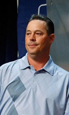 LAS VEGAS - DECEMBER 08:  Four-time Cy Young Award winning pitcher Greg Maddux (L) and his agent Scott Boras appear at a news conference to announce Maddux' retirement from Major League Baseball at the league's Winter Meetings at the Bellagio December 8,
