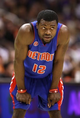 PHOENIX - NOVEMBER 22:  Will Bynum #12 of the Detroit Pistons during the NBA game against the Phoenix Suns at US Airways Center on November 22, 2009 in Phoenix, Arizona. The Suns defeated the Pistons 117-91.  NOTE TO USER: User expressly acknowledges and