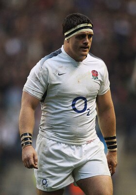 LONDON, ENGLAND - NOVEMBER 20: Andrew Sheridan of England looks on during the Investec Challenge match between England and Samoa at Twickenham Stadium on November 20, 2010 in London, England.  (Photo by Warren Little/Getty Images)