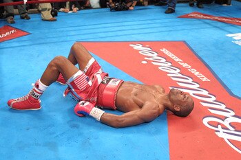 Hopkins hasn't put a fighter down since his middleweight days.