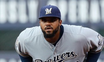 ATLANTA - JULY 15:  Prince Fielder #28 of the Milwaukee Brewers against the Atlanta Braves at Turner Field on July 15, 2010 in Atlanta, Georgia.  (Photo by Kevin C. Cox/Getty Images)