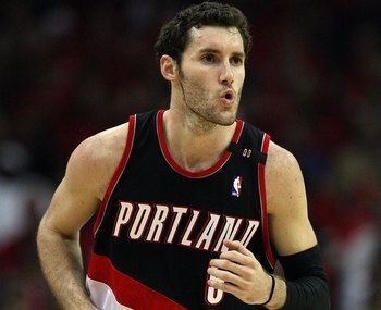HOUSTON - APRIL 24:  Guard Rudy Fernandez #5 of the Portland Trail Blazers during play against the Houston Rockets in Game Three of the Western Conference Quarterfinals during the 2009 NBA Playoffs at Toyota Center on April 24, 2009 in Houston, Texas. NOT