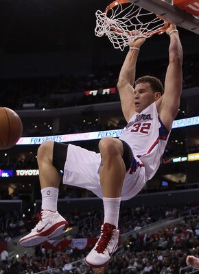 LOS ANGELES, CA - DECEMBER 20:  Blake Griffin #32 of the Los Angeles Clippers goes up for a dunk during the second half against the Minnesota Timberwolves at Staples Center on December 20, 2010 in Los Angeles, California. The Clippers defeated the Timberw