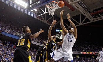 LEXINGTON, KY - DECEMBER 23:  DeMarcus Cousins #15 of the Kentucky Wildcats shoots the ball during the game against the Long Beach State 49ers at Rupp Arena on December 23, 2009 in Lexington, Kentucky.  (Photo by Andy Lyons/Getty Images)