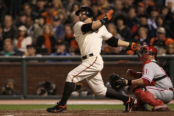 NLCS MVP Cody Ross Blasts A Home Run Against The Phillies