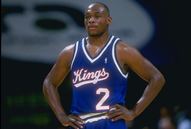 29 Jan 1993:  Guard Mitch Richmond of the Sacramento Kings looks on during a game. Mandatory Credit: Layne Murdoch  /Allsport