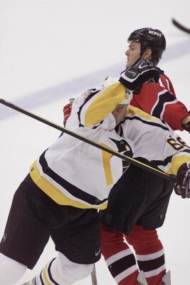 John Madden and Mario Lemieux