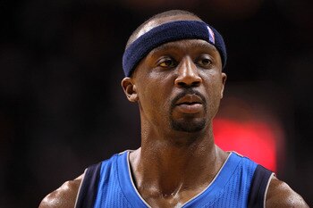 MIAMI, FL - DECEMBER 20:  Jason Terry #31 of the Dallas Mavericks shoots a free throw during a game against the Miami Heat at American Airlines Arena on December 20, 2010 in Miami, Florida. NOTE TO USER: User expressly acknowledges and agrees that, by dow