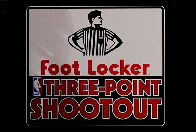 PHOENIX - FEBRUARY 14:  Roger Mason of the San Antonio Spurs participates in the Foot Locker Three-Point Shootout on All-Star Saturday Night, part of 2009 NBA All-Star Weekend at US Airways Center on February 14, 2009 in Phoenix, Arizona.  NOTE TO USER: U