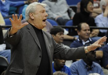 MINNEAPOLIS, MN - APRIL 7: Head coach Don Nelson of the Golden State Warriors in the second half against the Minnesota Timberwolves during a basketball game at Target Center on April 7, 2010 in Minneapolis, Minnesota. The Warriors defeated the Timberwolve