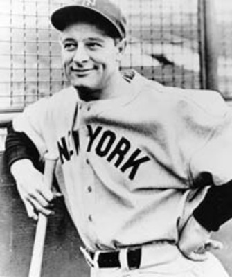 Lou Gehrig Bench