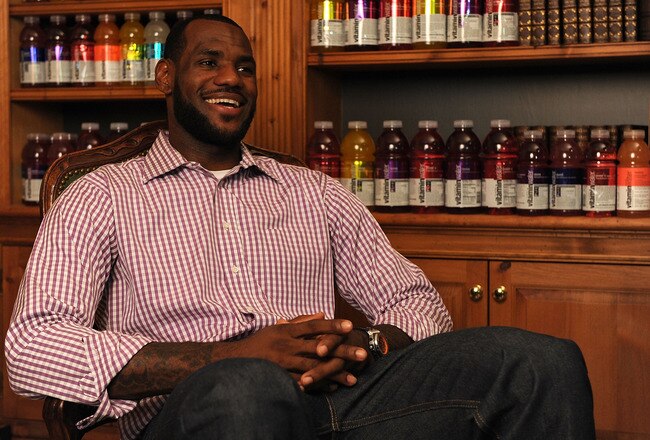 GREENWICH, CT - JULY 08:  (EXCLUSIVE COVERAGE) LeBron James attends the LeBron James Pre Decision Meet and Greet on July 8, 2010 in Greenwich, Connecticut. Proceeds from tonight's 2.5 million dollar event will be donated to the Boys & Girls Clubs of Ameri