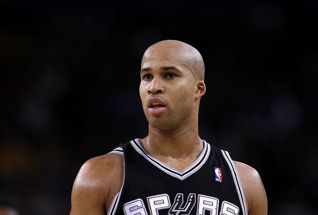 OAKLAND, CA - JANUARY 24:  Richard Jefferson #24 of the San Antonio Spurs in action against the Golden State Warriors at Oracle Arena on January 24, 2011 in Oakland, California.  NOTE TO USER: User expressly acknowledges and agrees that, by downloading an