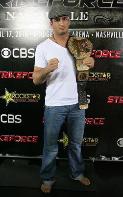 HOLLYWOOD - MARCH 17:  Strikeforce Light Heavyweight Champion Gegard 'The Dreamcatcher' Mousasi attends the CBS' Strikeforce MMA Fighters Open Media Workout on March 17, 2010 in Hollywood, California.  (Photo by Valerie Macon/Getty Images)