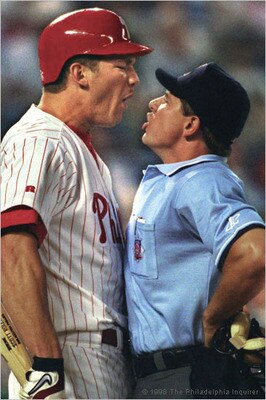 Cubs @ Phillies benches clear - Bob Scanlan vs. Dave Hollins 