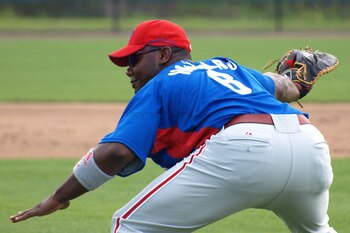 Ryan Howard at practice / Photo: Jenn Zambri