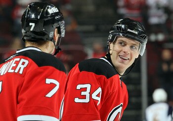 Mark Fayne and Henrik Tallinder have both stepped up their games to minimze chances against and helping to get more offensive chances.