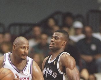 David Robinson barely played in the 1996-7 season