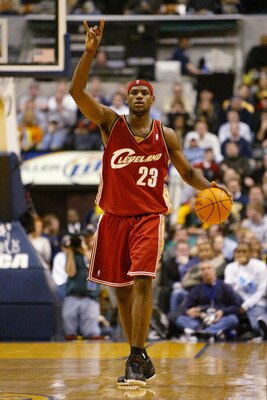 LeBron James in 2003
