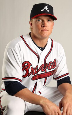 LAKE BUENA VISTA, FL - FEBRUARY 21: Nate McLouth #13 of the Atlanta Braves during Photo Day at  Champion Stadium at ESPN Wide World of Sports of Complex on February 21, 2011 in Lake Buena Vista, Florida.  (Photo by Mike Ehrmann/Getty Images)