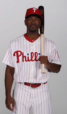CLEARWATER, FL - FEBRUARY 22:  Jimmy Rollins #11 of the Philadelphia Phillies poses for a photo during Spring Training Media Photo Day at Bright House Networks Field on February 22, 2011 in Clearwater, Florida.  (Photo by Nick Laham/Getty Images)