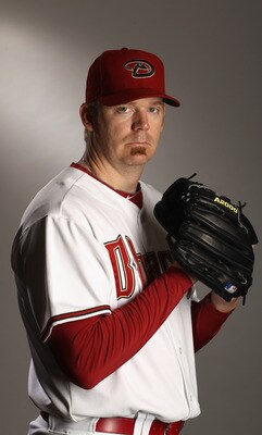 SCOTTSDALE, AZ - FEBRUARY 21:  J.J. Putz #40 of the Arizona Diamondbacks poses for a portrait at Salt River Fields at Talking Stick on February 21, 2011 in Scottsdale, Arizona.  (Photo by Ezra Shaw/Getty Images)