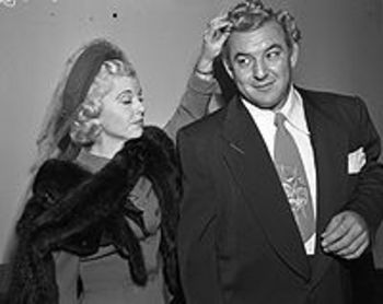George and his wife Betty in 1950