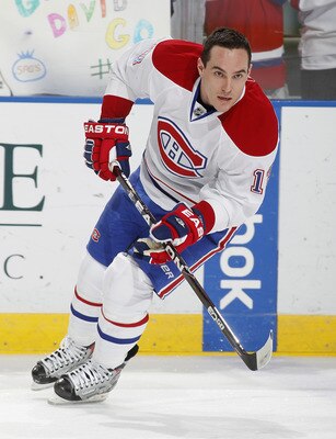 SUNRISE, FL - MARCH 3: Michael Cammalleri #13 of the Montreal Canadiens skates prior to the NHL game against the Florida Panthers on March 3, 2011 at the BankAtlantic Center in Sunrise, Florida. The Canadiens defeated the Panthers 4-0. (Photo by Joel Auer