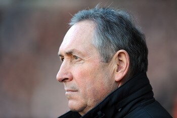BLACKPOOL, ENGLAND - FEBRUARY 12:  Aston Villa manager Gerard Houllier looks on during the Barclays Premier League match between Blackpool and Aston Villa at Bloomfield Road on February 12, 2011 in Blackpool, England.  (Photo by Chris Brunskill/Getty Imag